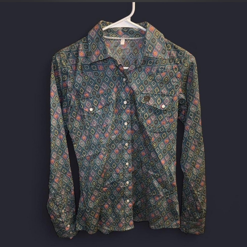 CINCH multicoloured button up shirt Size XS